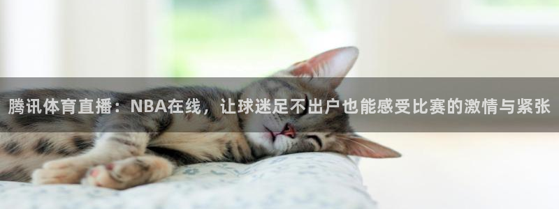 腾讯体育直播：NBA在线，让球迷足不出户也能感受比赛的激情与紧张